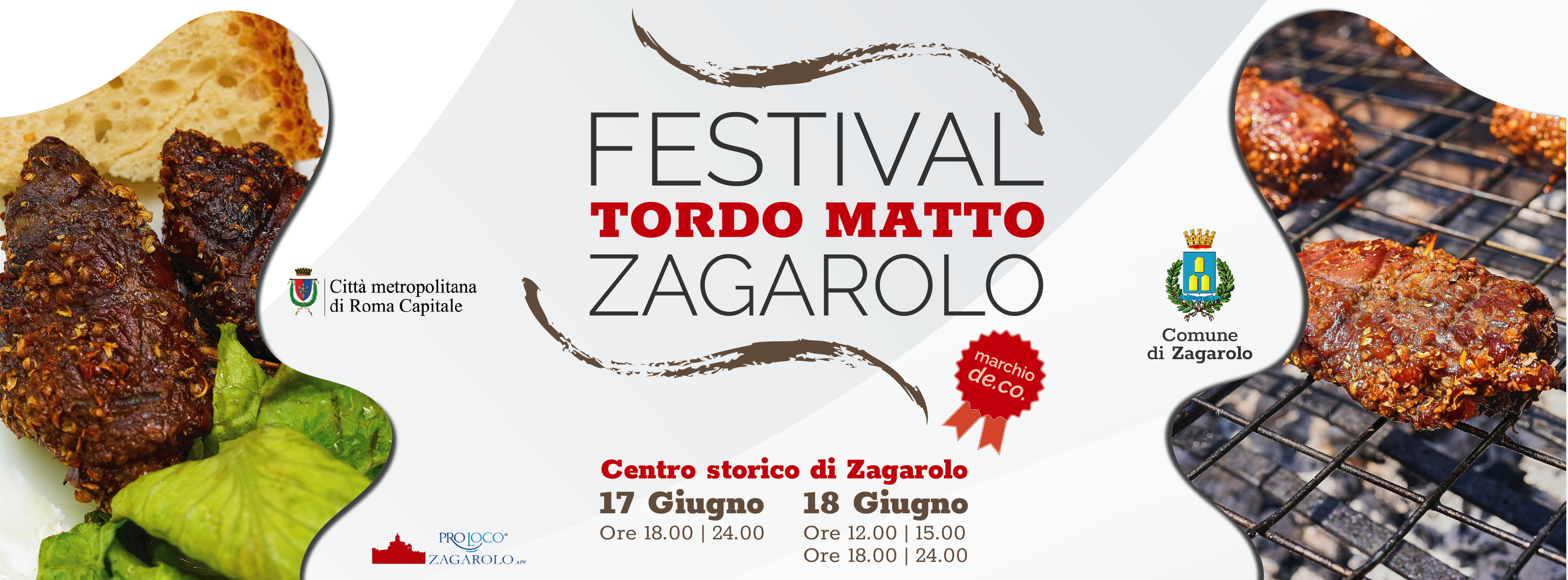 FESTIVAL DEL TORDO MATTO DI ZAGAROLO - 17 E 18 GIUGNO 2023