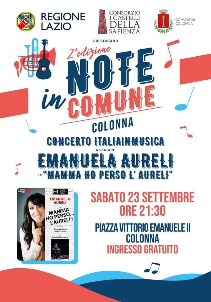 #noteincomune fa tappa a Colonna