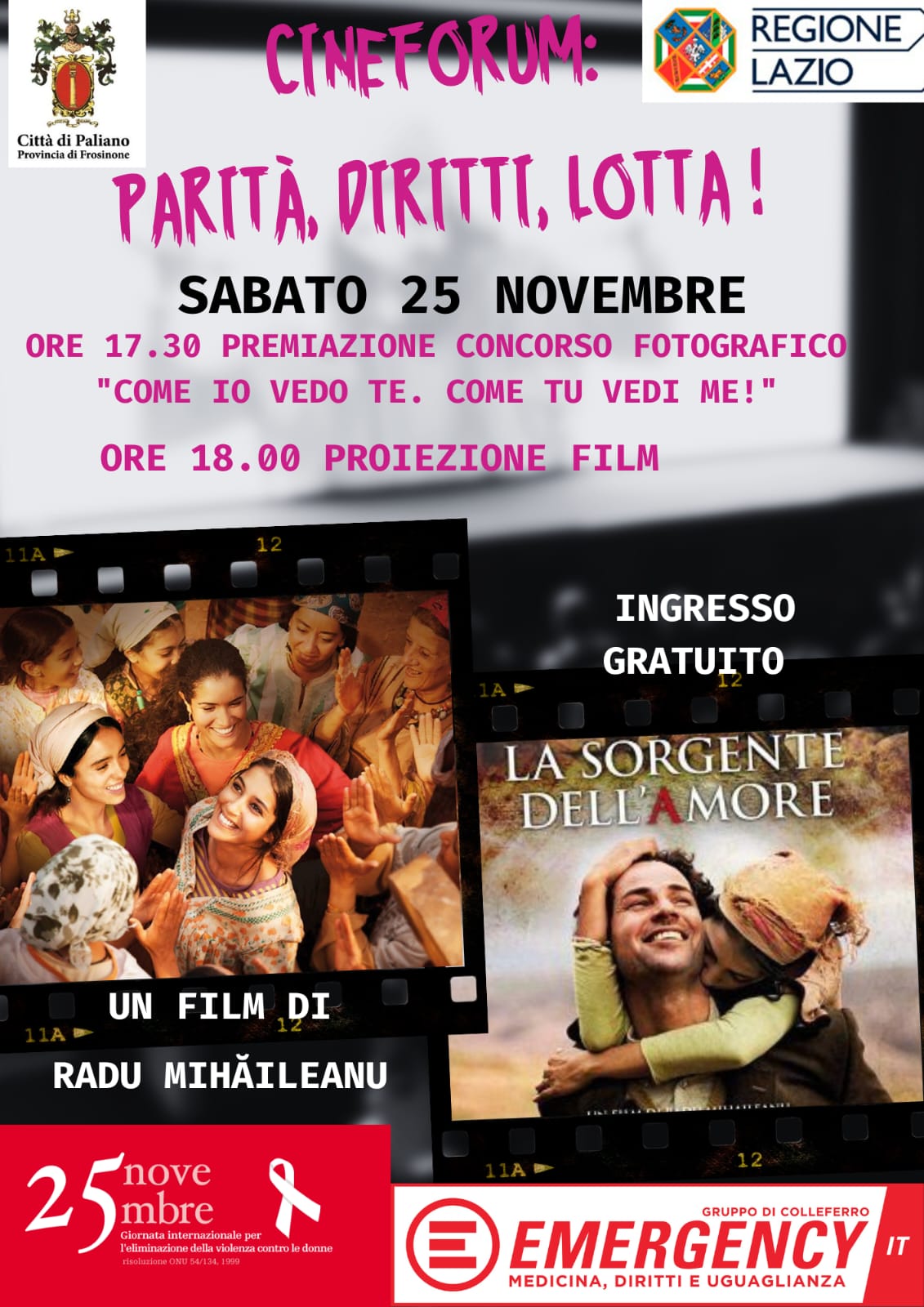 Paliano dice BASTA alla violenza di genere